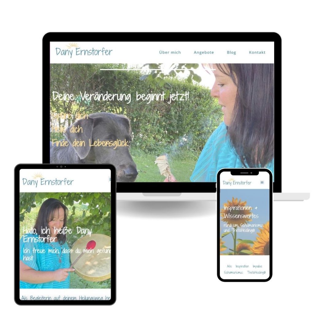 Dany Ernstorfer Websitegestaltung
